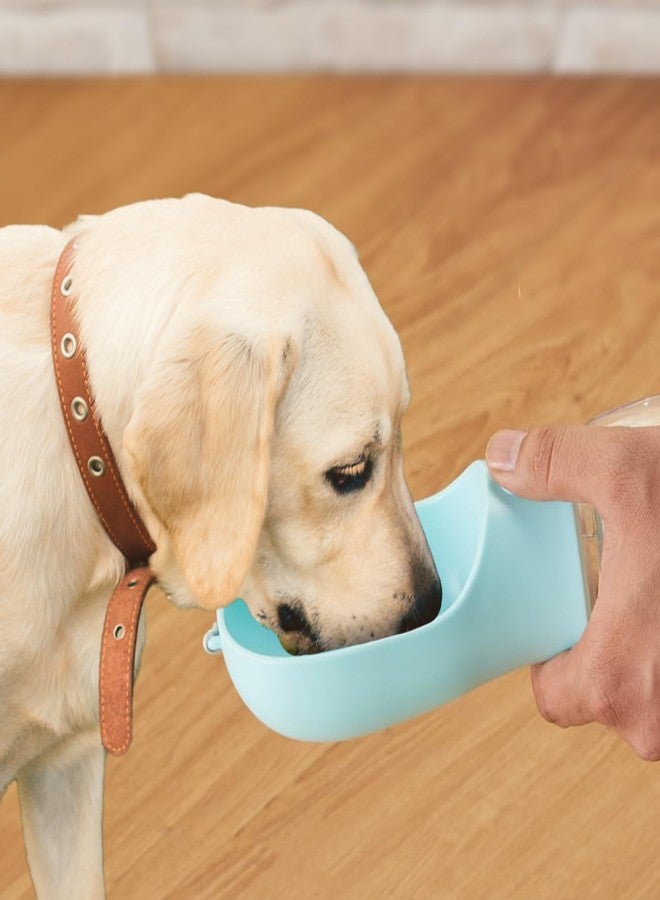 Evona Leak Proof Portable Dog Water Bottle, Dog Travel Water Bottle, Water Dispenser for Pet, Puppies Water Bottle for Dog Cat Pet Outdoor Walking Travelling Drinking (350ML) - Image 2